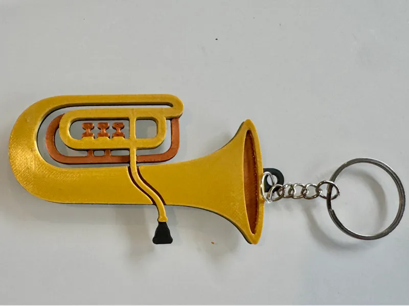 Llavero de tuba