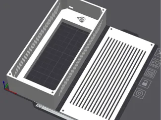 Box for Meanwell LPV-60-24