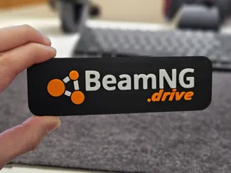 BeamNG Sim Racing Decor Logo