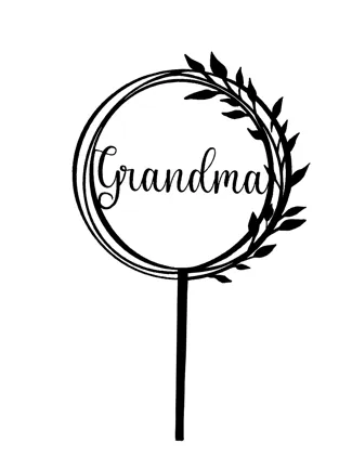 Grandma Cake Topper