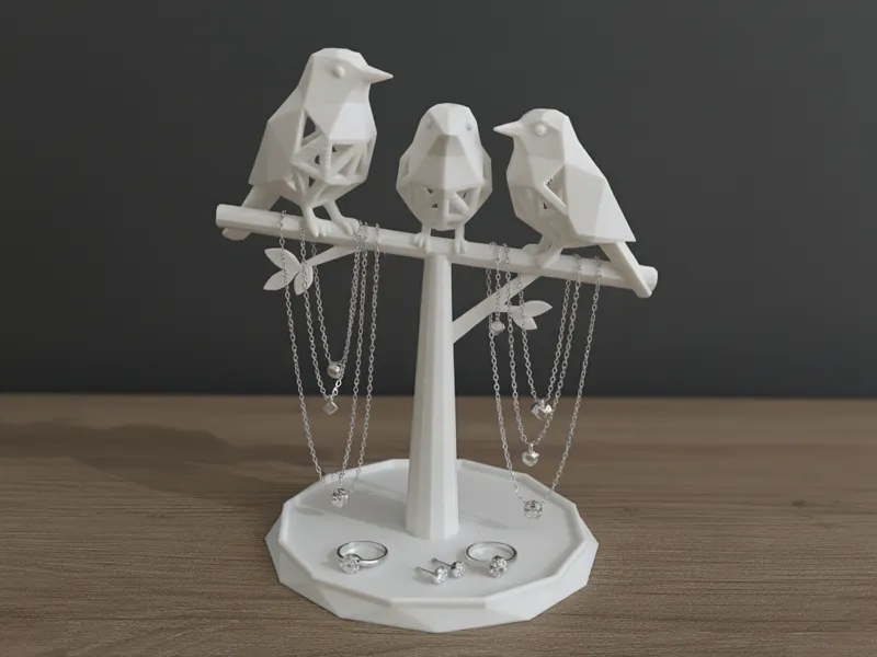 Birds Jewelry Stand