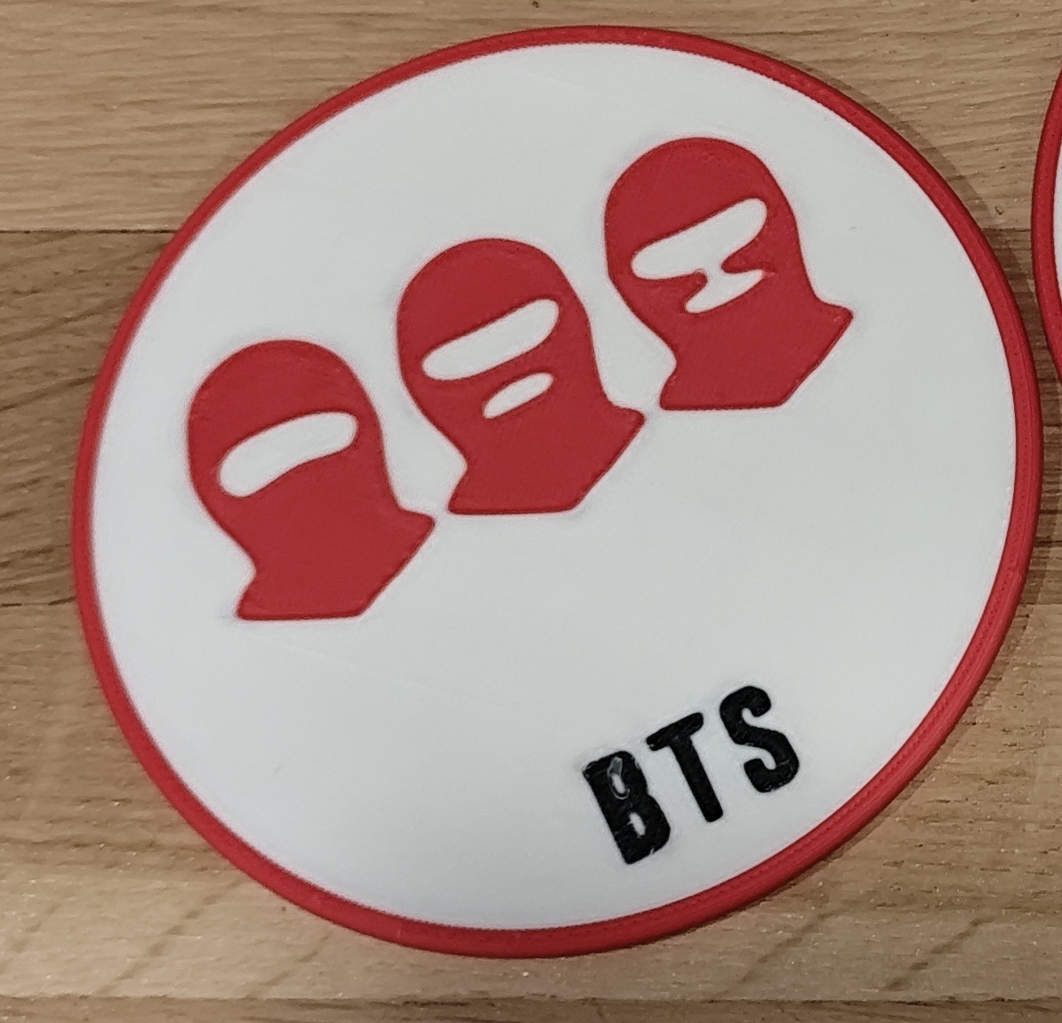 Miniatura 2 do modelo 3D BTS Coasters
