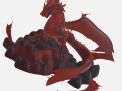 Drache Feuerwesen 