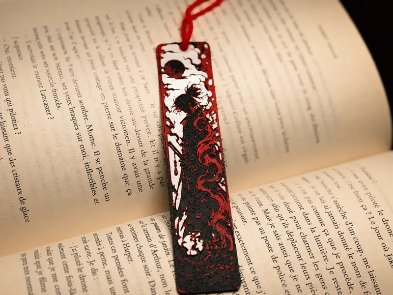 Red Ninja Bookmark
