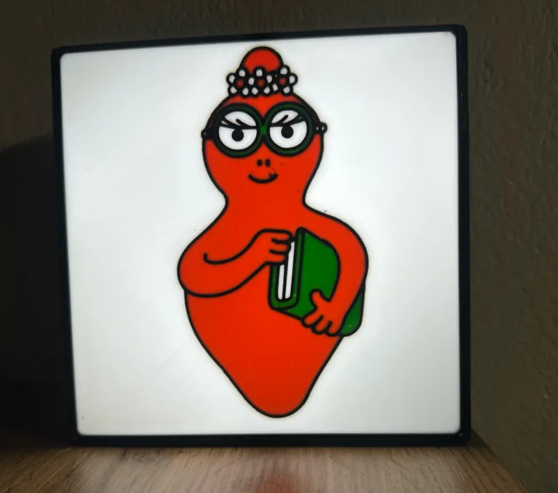 Barbapapa led box