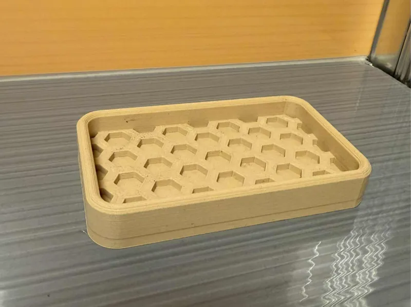 Honeycomb Soap Dish – No Supports Required