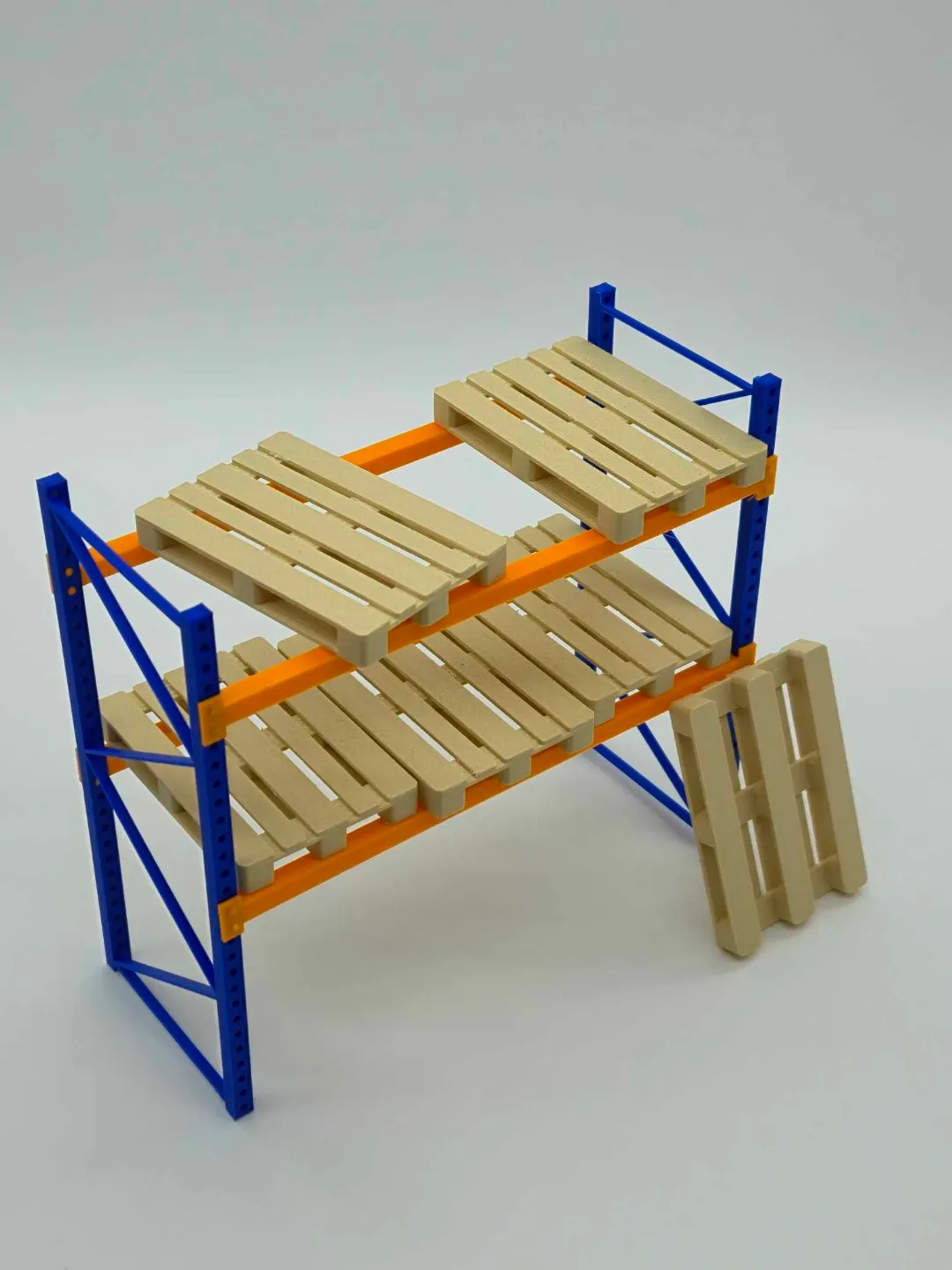 Pallet Rack System - Scale Model view 2