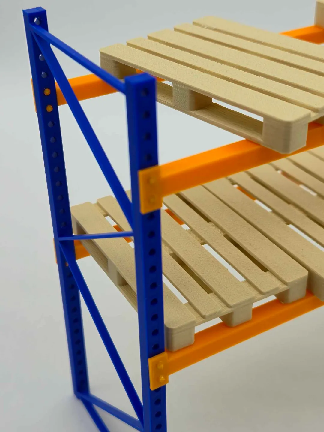 Pallet Rack System - Scale Model view 3
