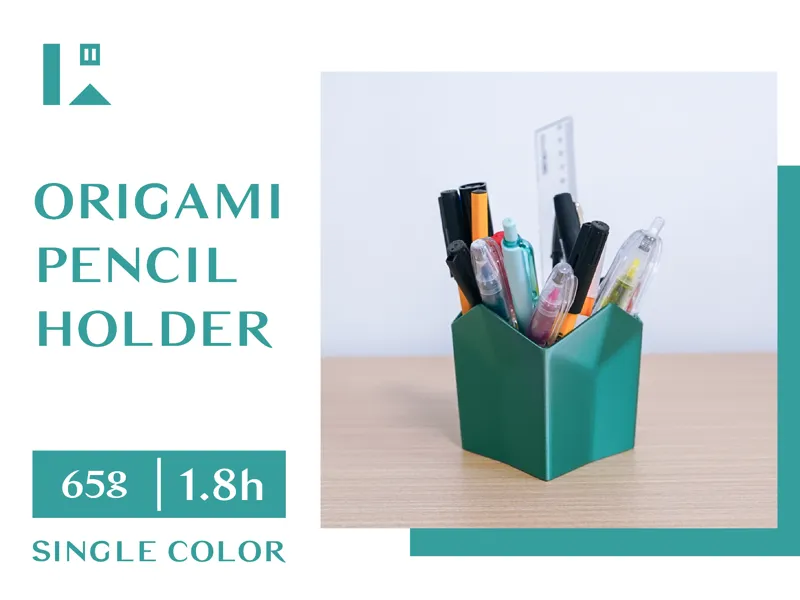 Origami Pencil Holder