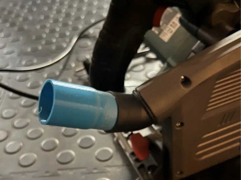 Adapter from Karcher vacuum pipe to Parkside tools