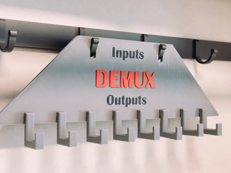 2-to-8 Dual DEMUX (Hook Version)