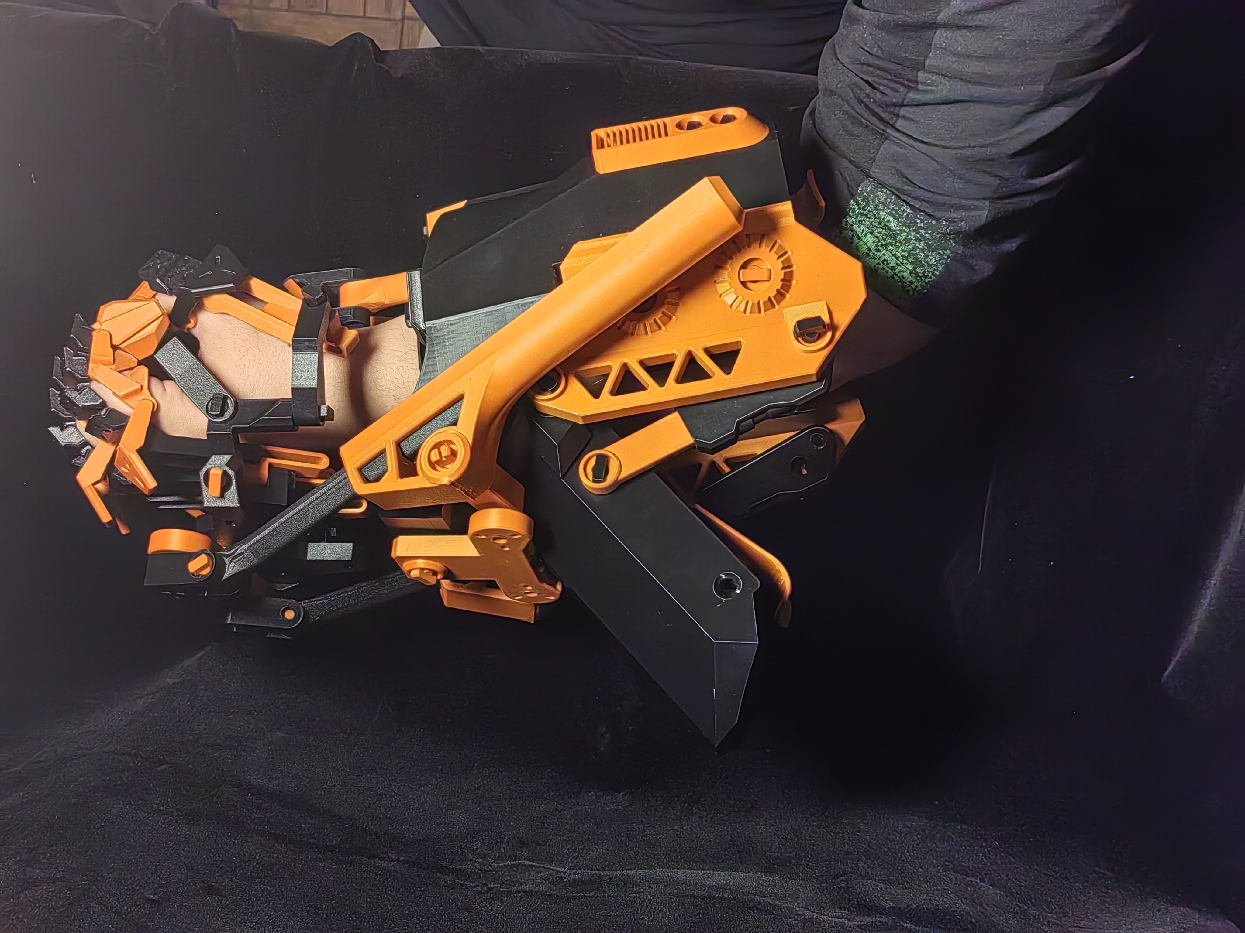 Miniatura 5 do modelo 3D 臂铠外骨骼2.0（免胶免五金）