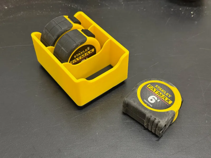 Gridfinity Stanley 6'/Milwaukee 6' Tape Holder