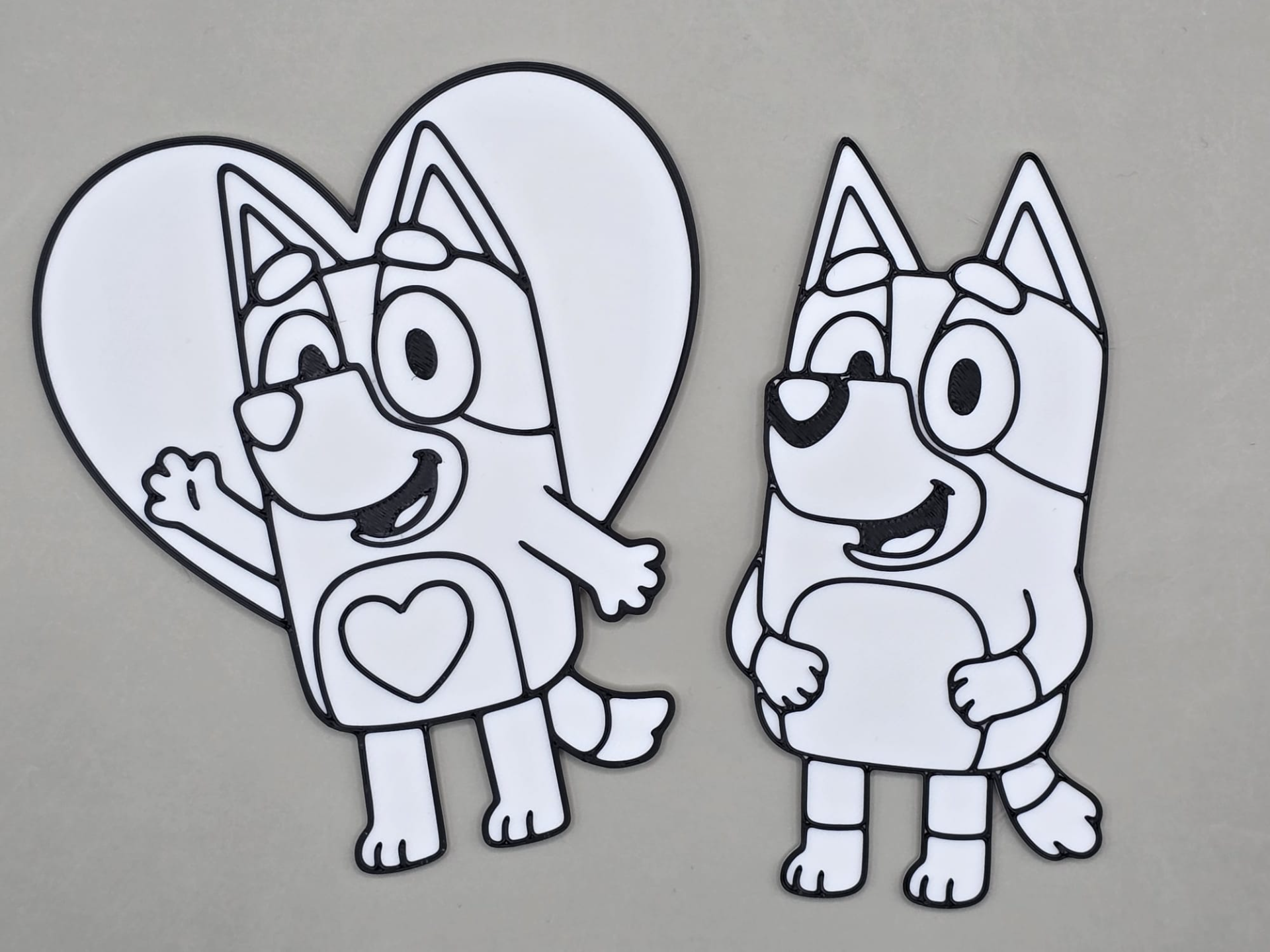 Bluey Bingo The Dog Coloring