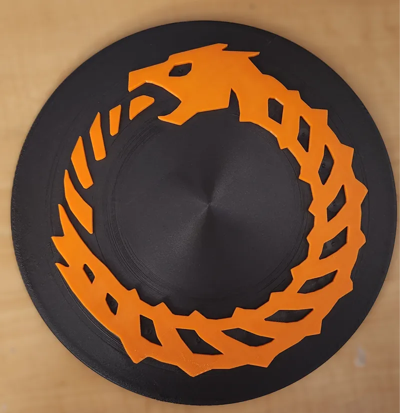 Xenoblade 3 Ouroboros Symbol Wall Art