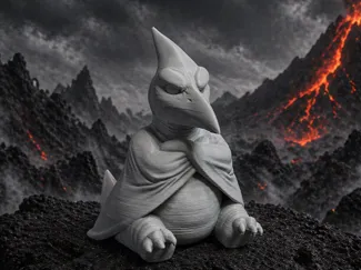 Grumpy Pterodactyl