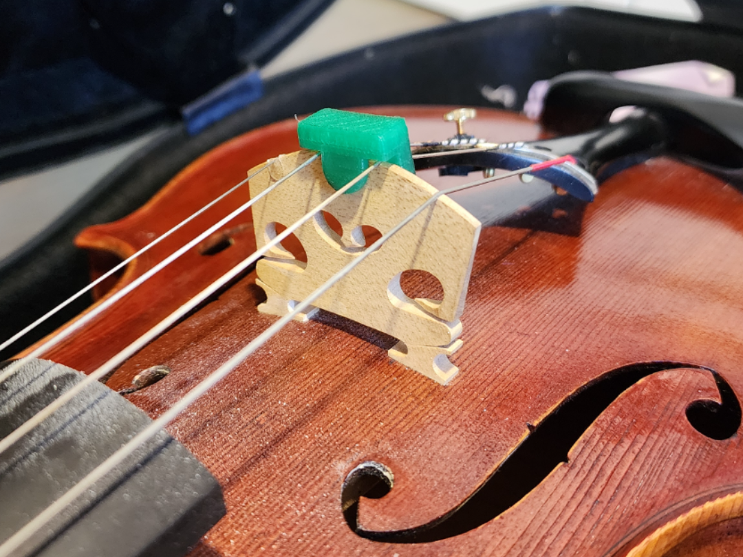Violin or Viola Mute - Easy Print No Supports