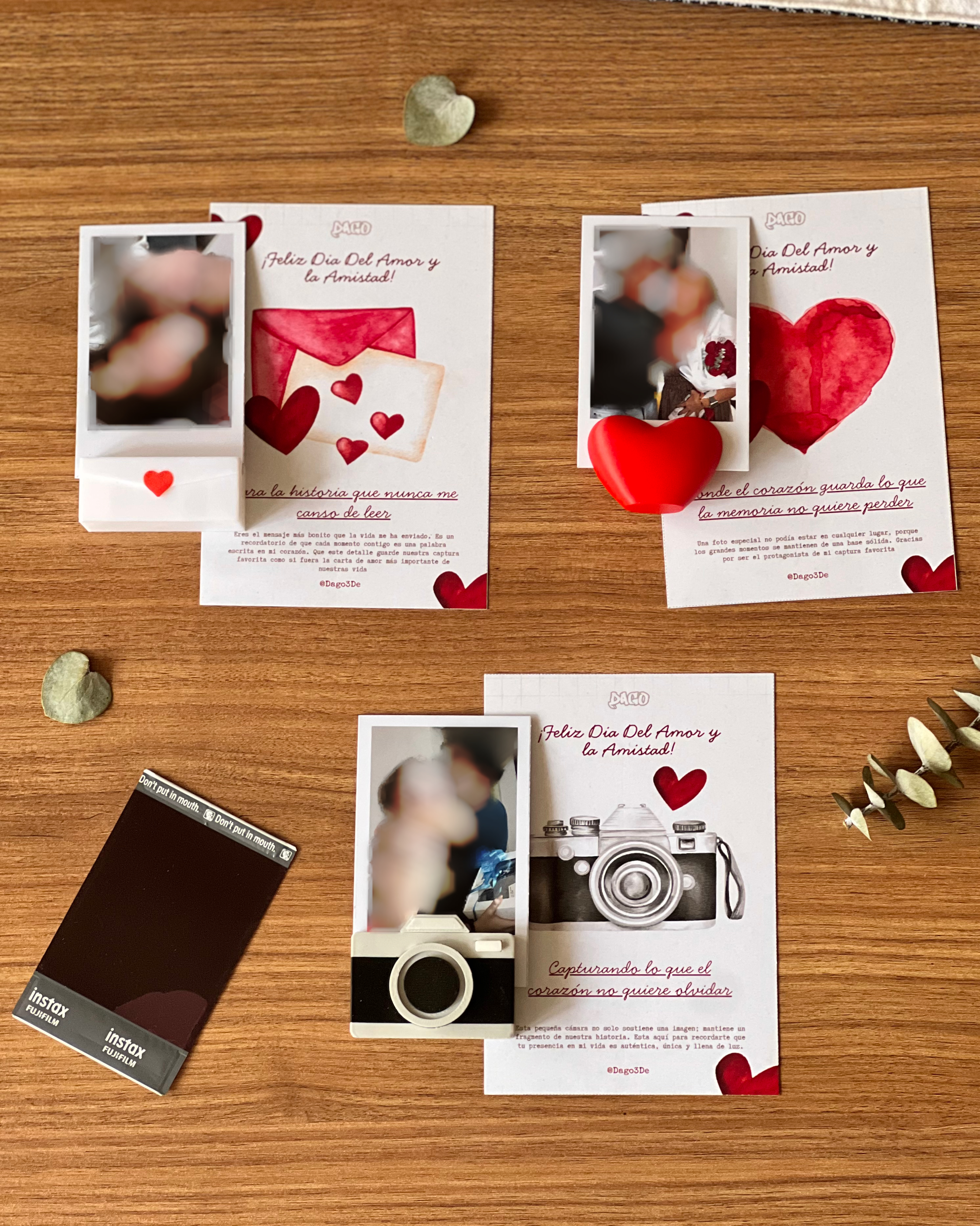 Miniatura 2 do modelo 3D Soporte Para Fotos de Amor