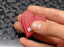 Magnetic Heart Fidget - Valentines Gift