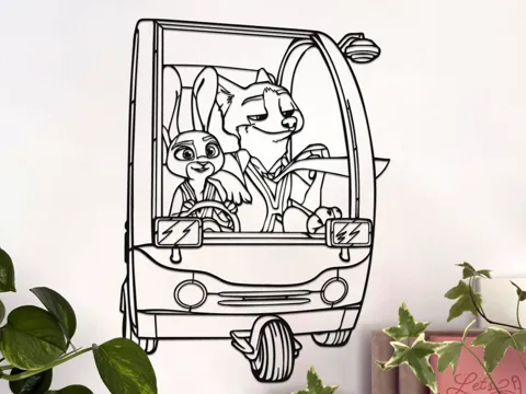 Zootopia Wall Decor