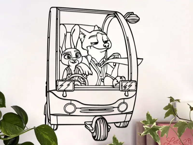 Zootopia Wall Decor