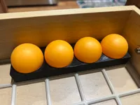 Bac Gridfinity pour balles de ping-pong — photo 1