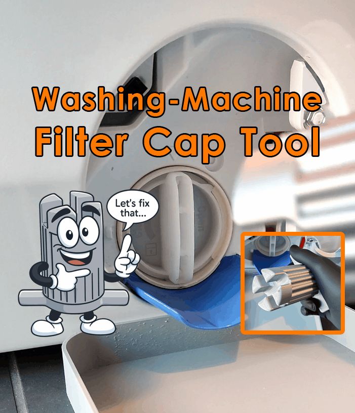 Clothes Washing Machine Filter Cap Spanner Tool