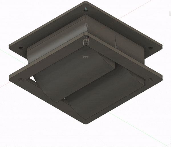 50mm Fan Shroud For Plexi Glass and USB Solar 5v