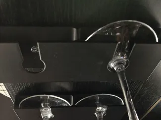 Wine glass holder