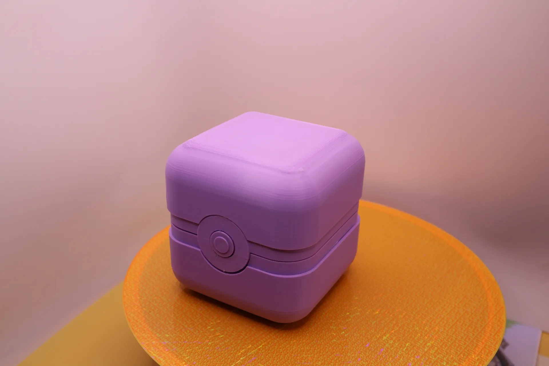 Miniatura 2 do modelo 3D 宝可梦精灵球方盒子 平底和圆底