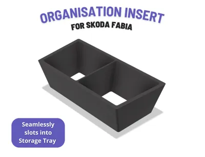 Skoda Fabia Organiser Insert