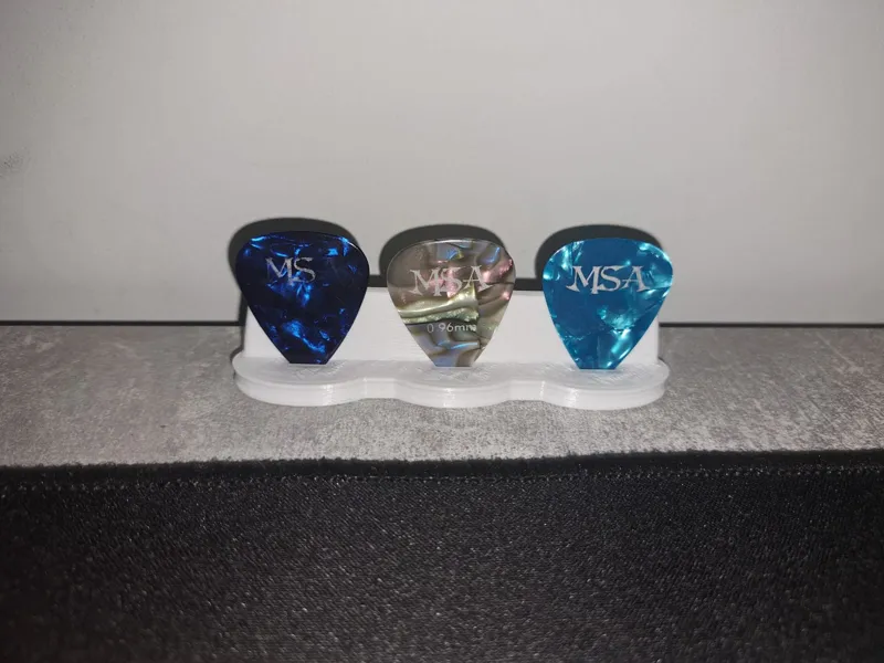 Guitar pick holder 3p