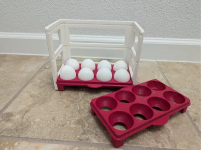 3D Printable Egg Organizer – 24 Egg Capacity!
