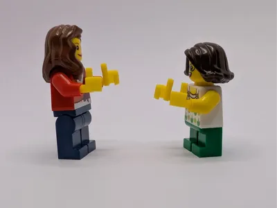 Thumbs Up Gesture Hands for LEGOs Minifigures 