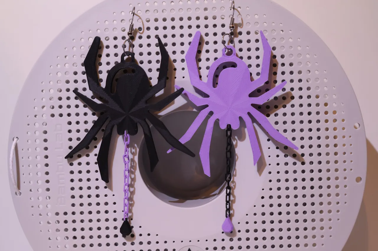 Spider Earrings view 3