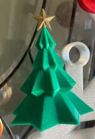 Christmas tree for brick wreath