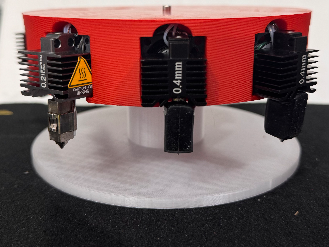 Supporto girevole hotend X1C P1P P1S