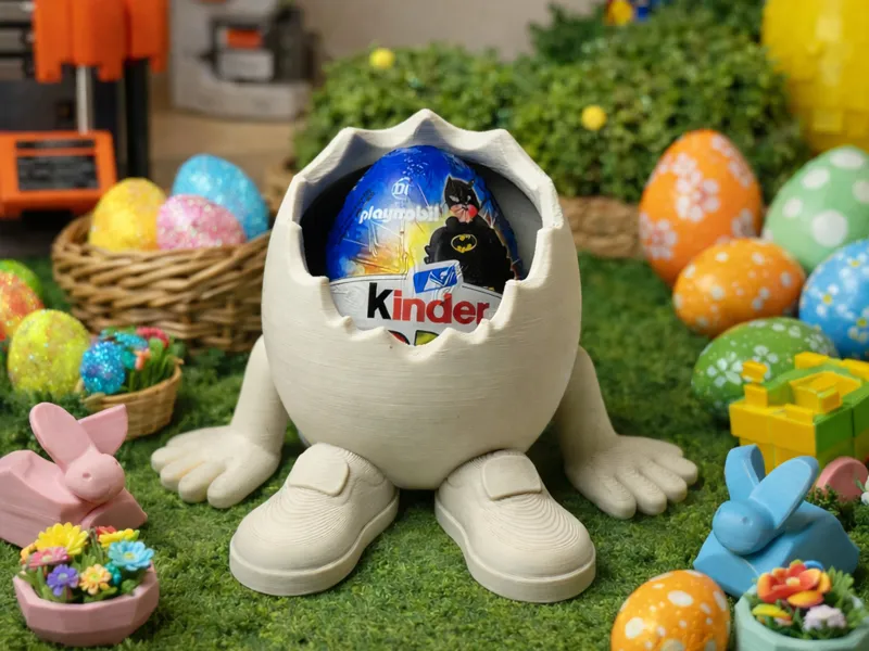 Cute Easter Egg for Kinder egg