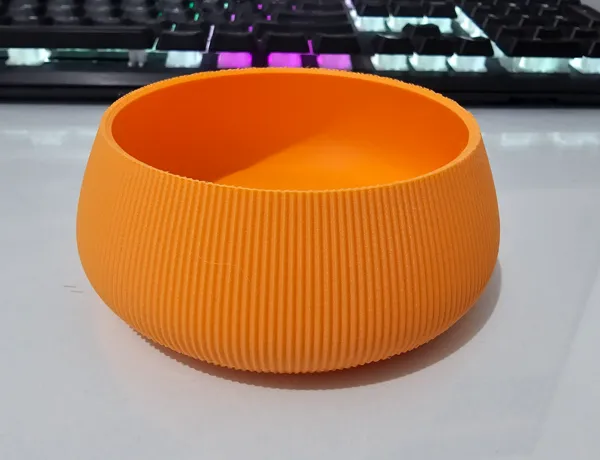 Petit vase orange