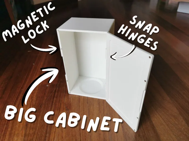 Easy-Print Wall Storage Cabinet