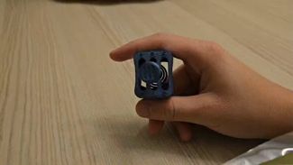 Fidget gear shifter print in place toy