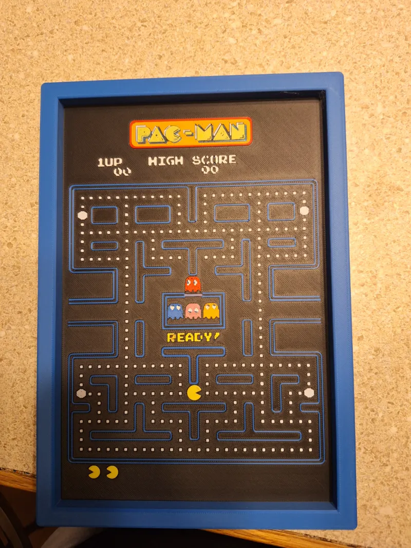 pacman wall art