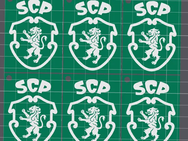 Chaveiro Sporting Clube Portugal (novo simbolo)