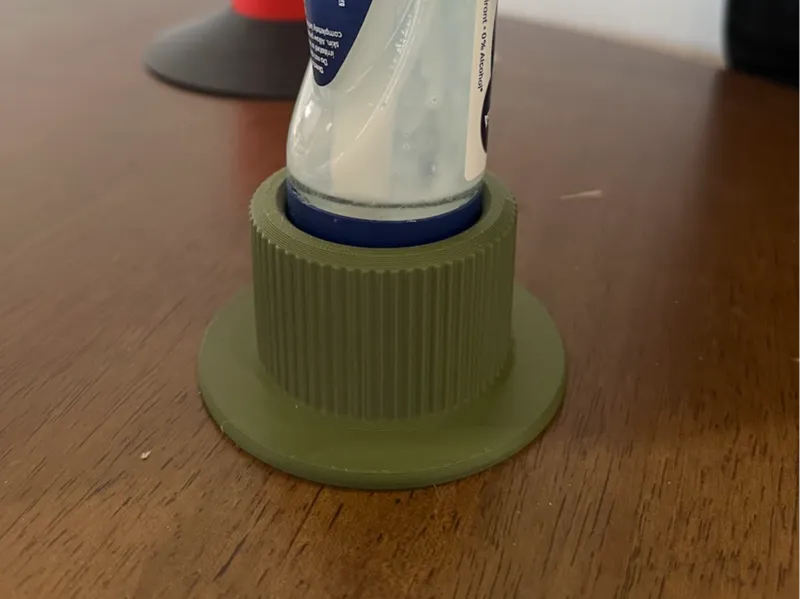 Upside-Down Roll-On Deodorant Stand