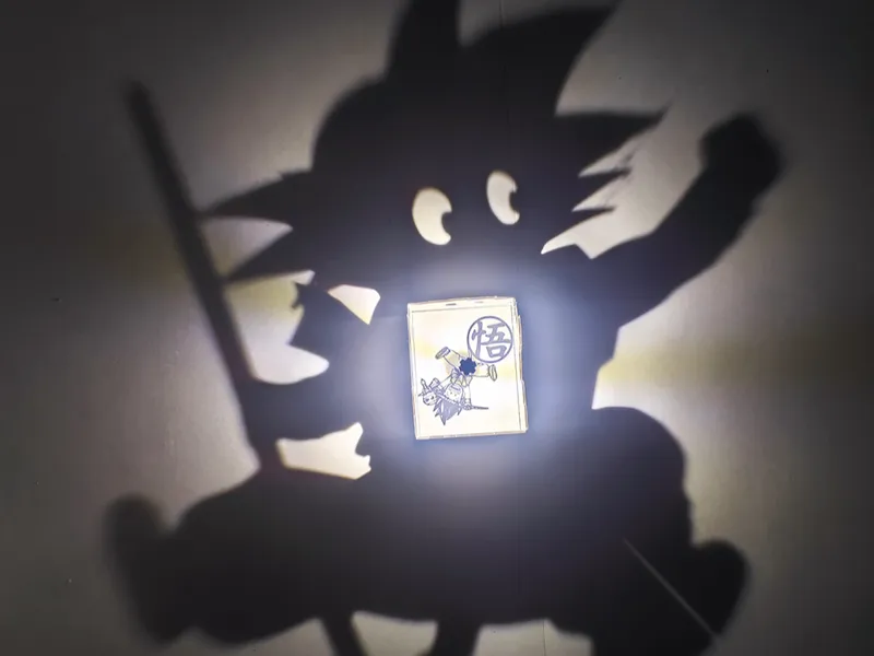 龙珠 小悟空 Kid Goku 可充电 投影灯 剪影灯 阴影灯