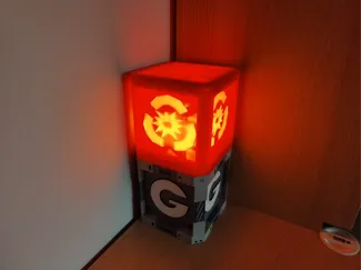 Ratchet and Clank Explosive Crate Lamp