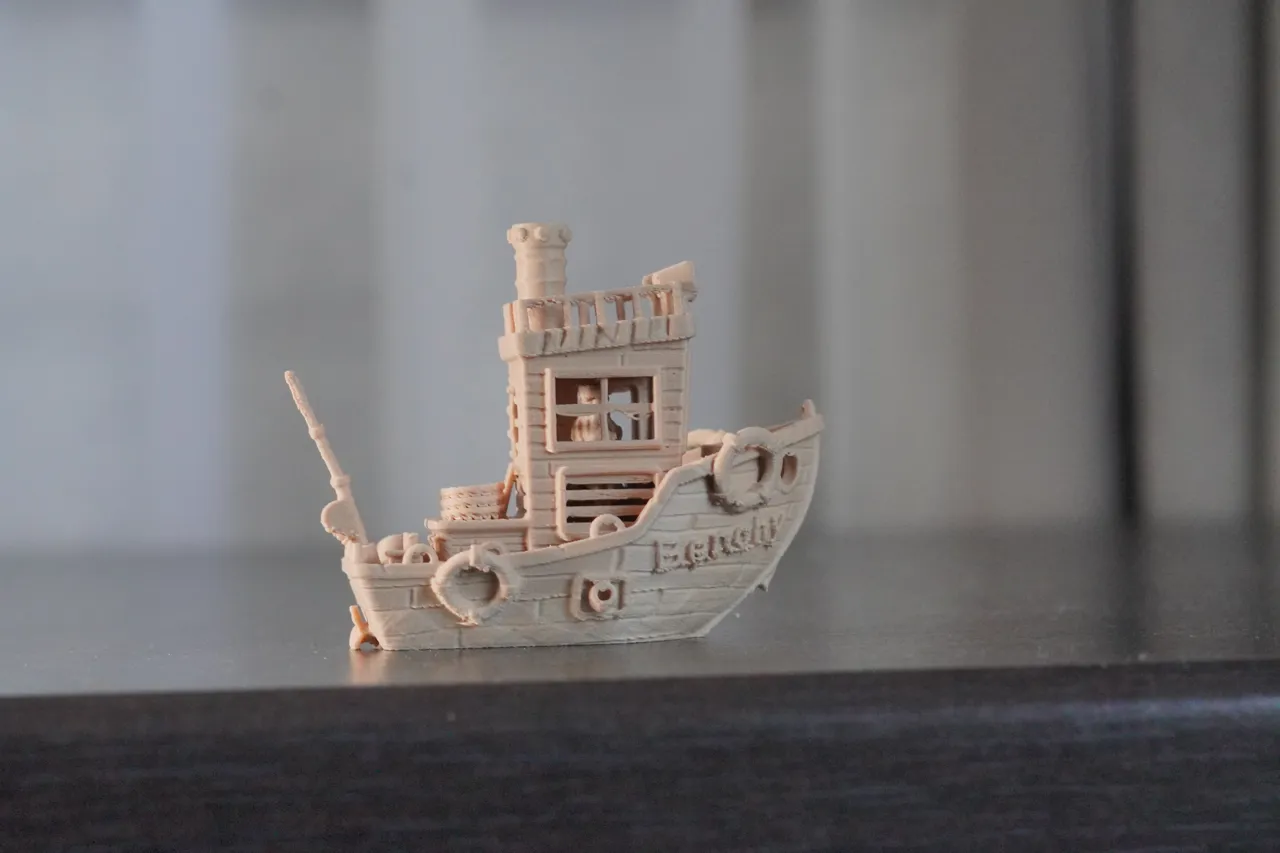 High Detail Benchy – 10th Anniversary view 3