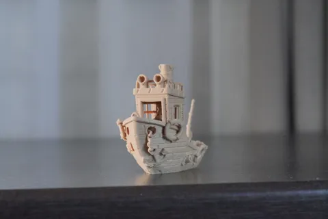 High Detail Benchy – 10th Anniversary view 4