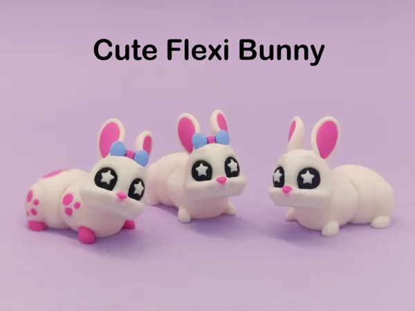 Фигурка Flexi Bunny с подвижни стави