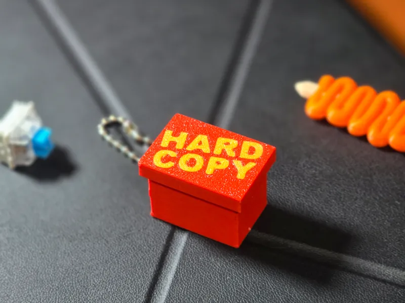 Hard Copy Bond Paper Box Fidget Clicker